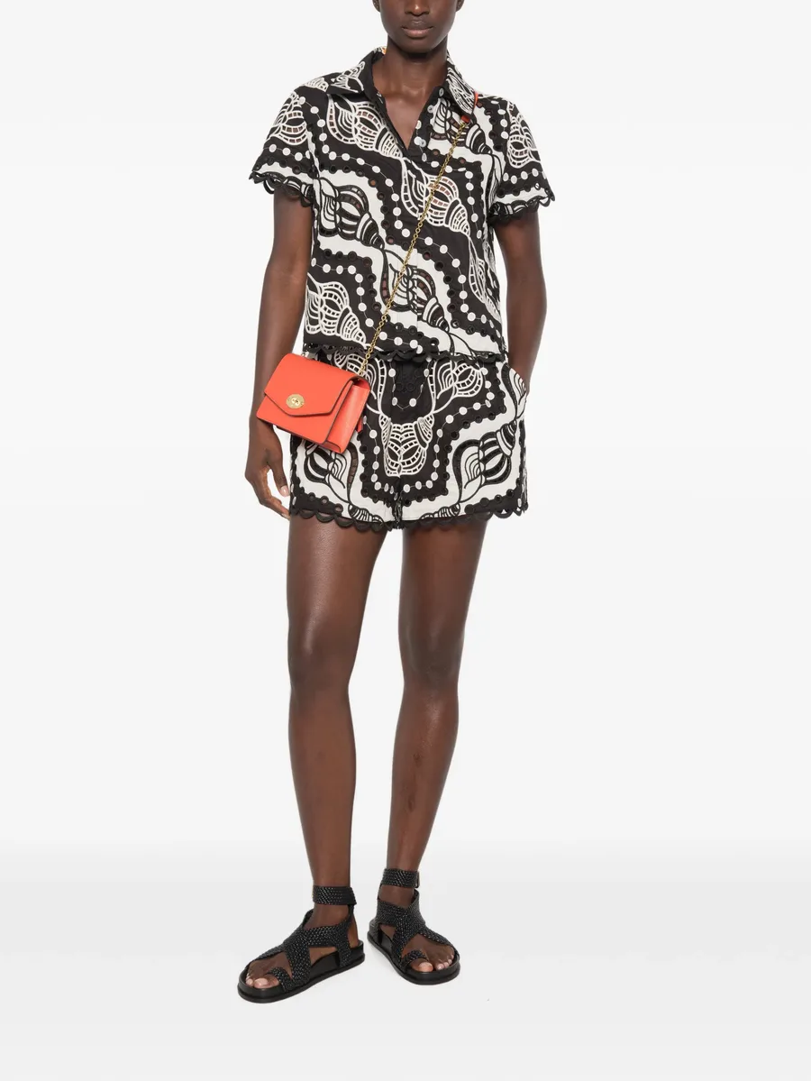shell-embroidered eyelet shirt 2