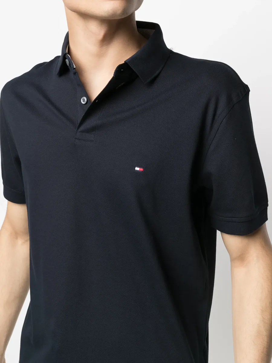 logo-patch polon shirt 10