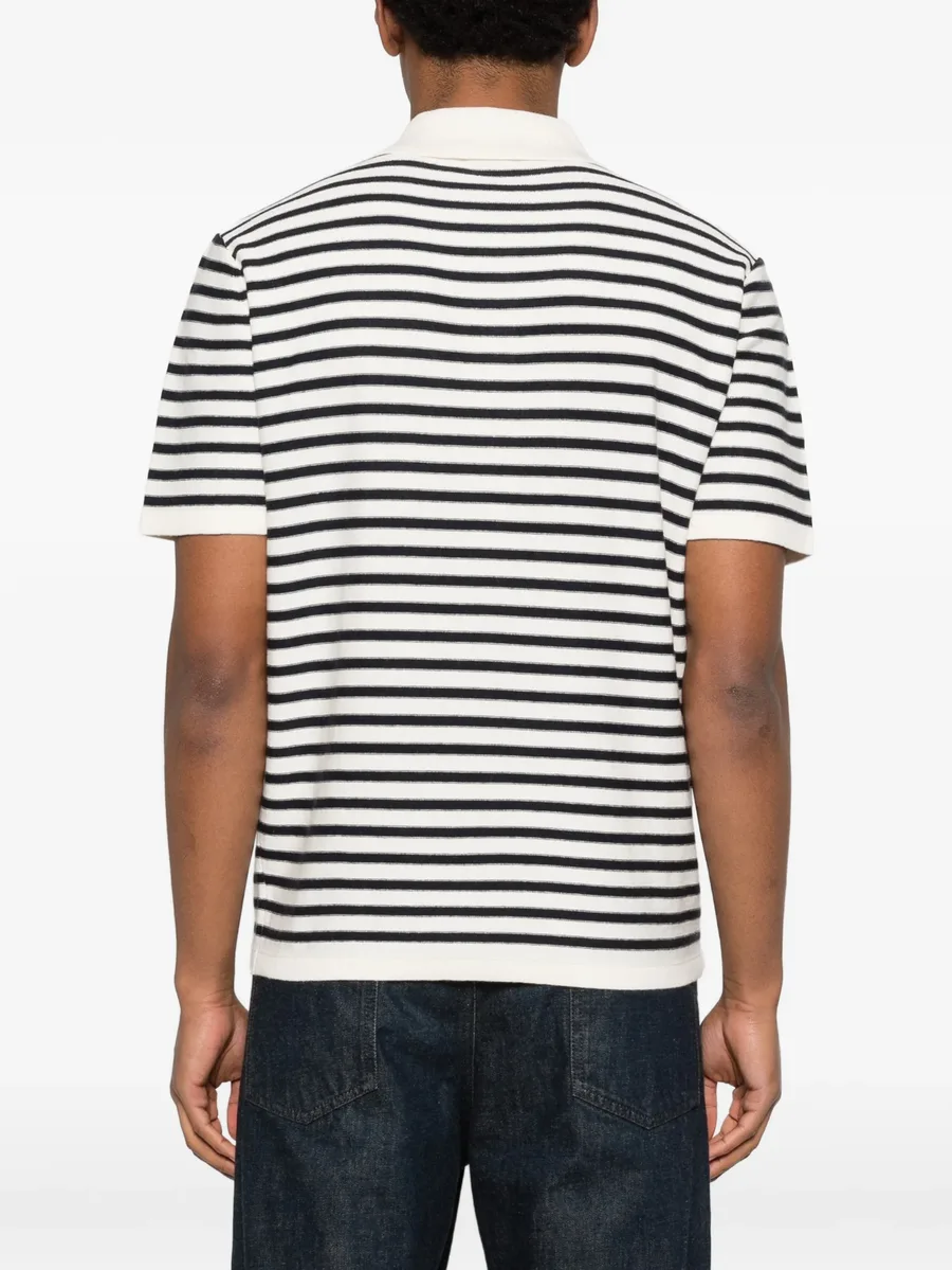 striped pocket polo shirt 8
