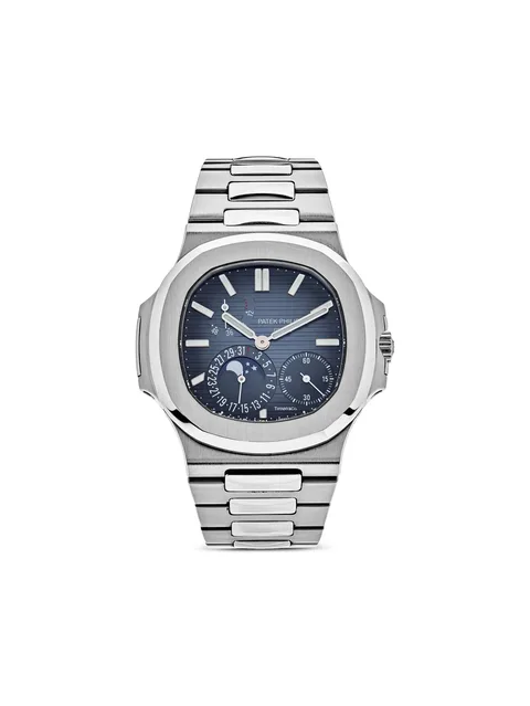 наручные часы Nautilus 5712/1A-001 Moon Phase 'Tiffany & Co.' pre-owned 40.5 мм (2022 год)