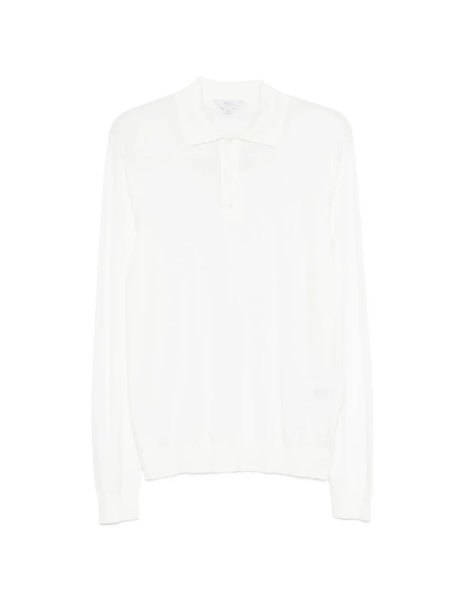 long-sleeve polo shirt 1