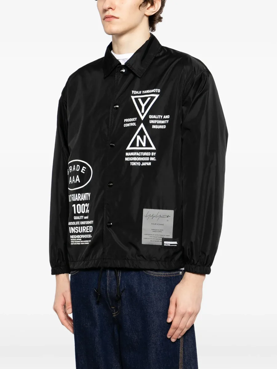x Neighborhood logo-print  jacket 6