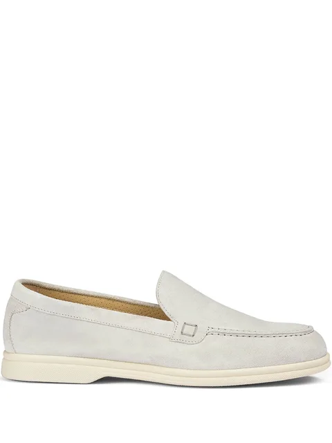 suede loafers