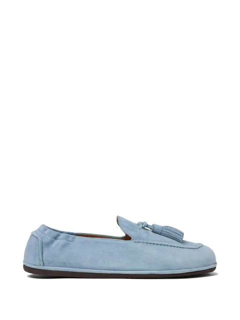Anais tassels suede loafers