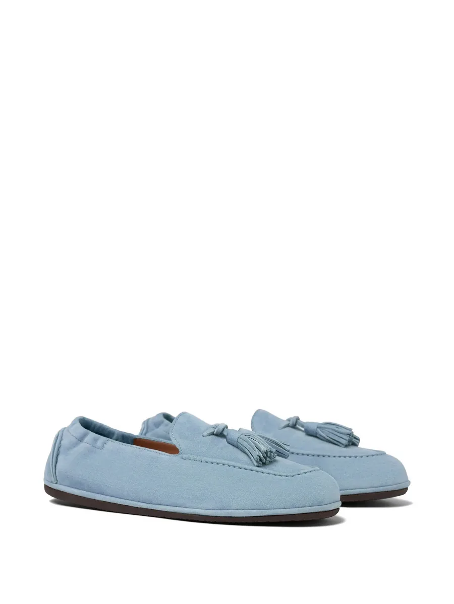 Anais tassels suede loafers 3