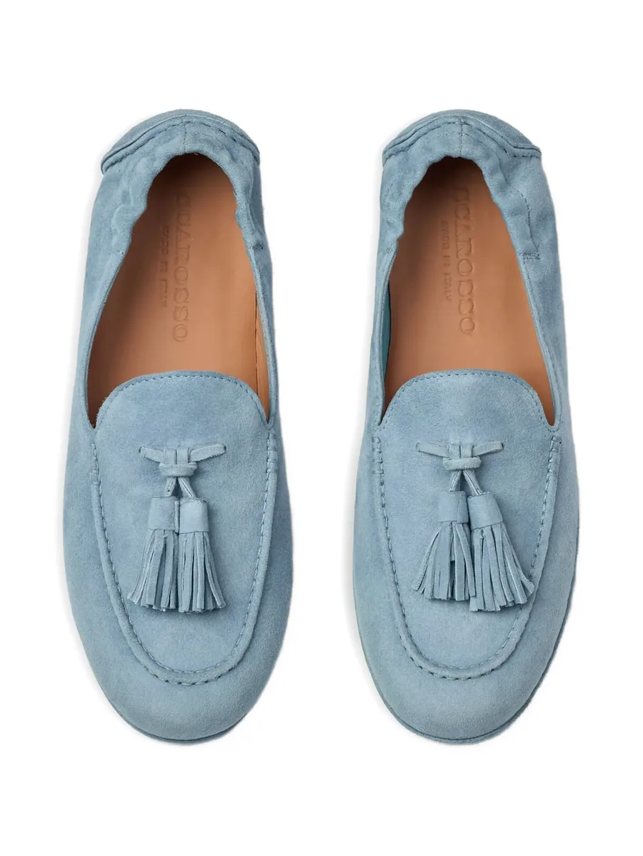Anais tassels suede loafers 6