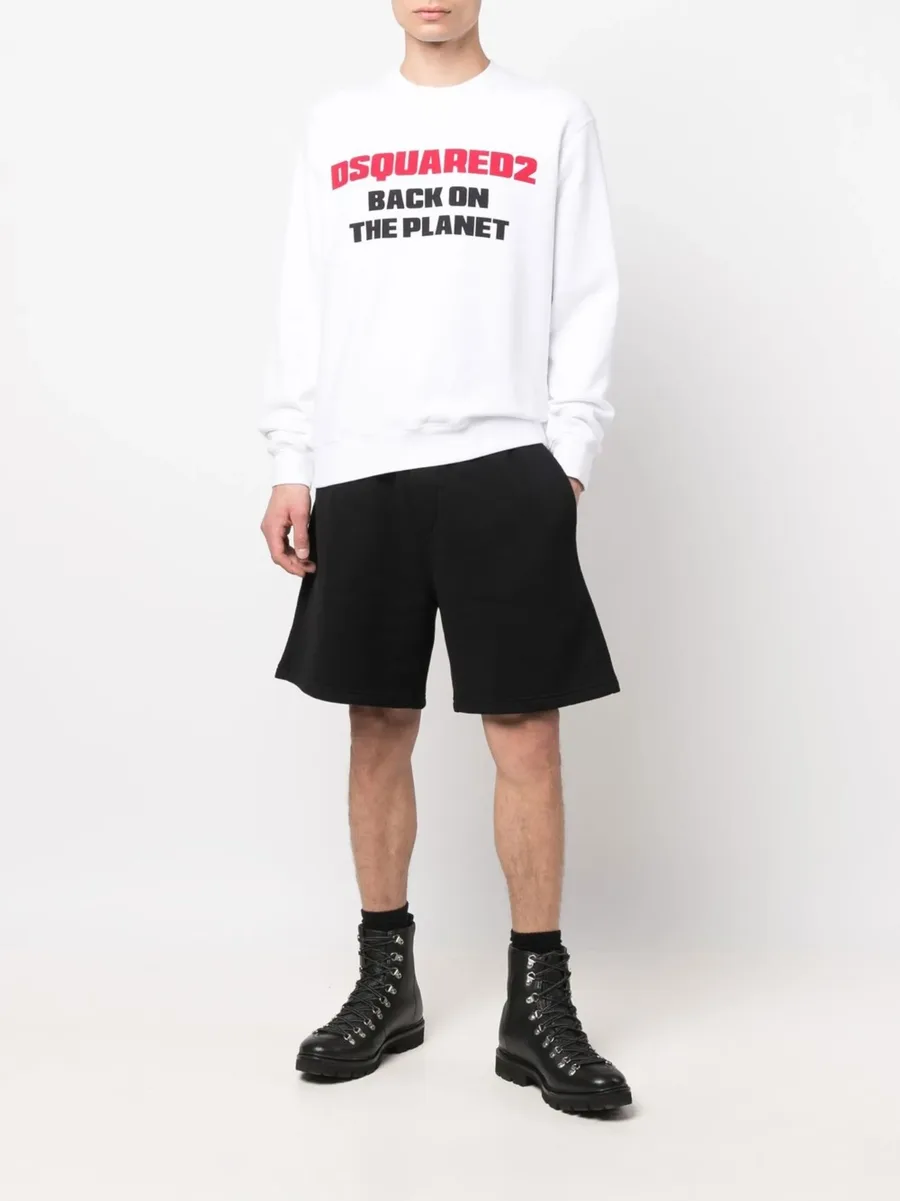 x Ibrahimović logo-print Bermuda shorts 3