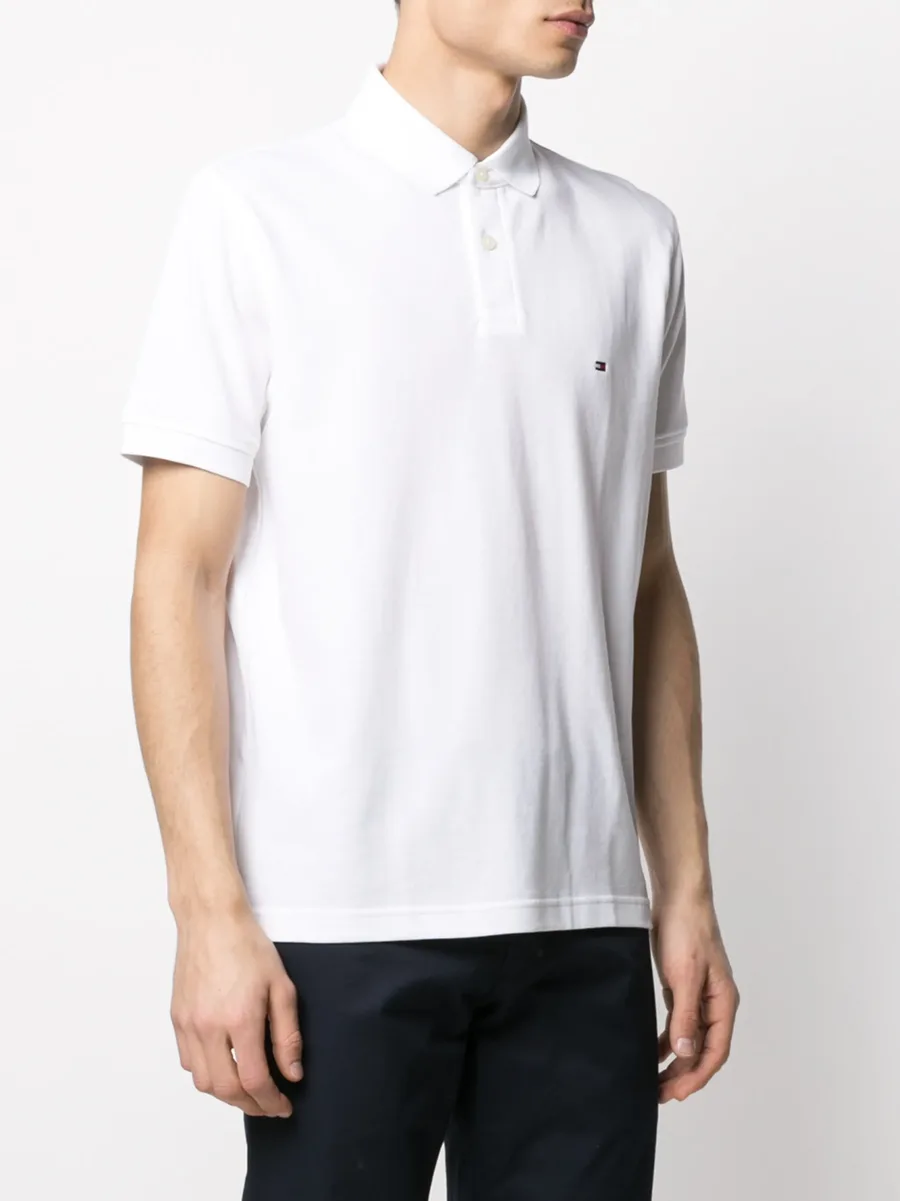 logo-patch polo shirt 6