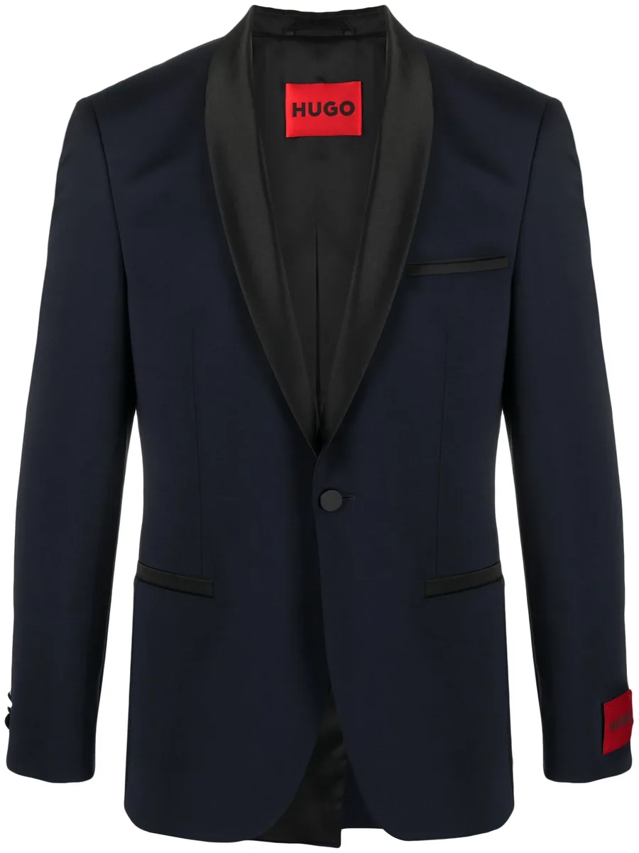 single-breasted tuxedo blazer 1