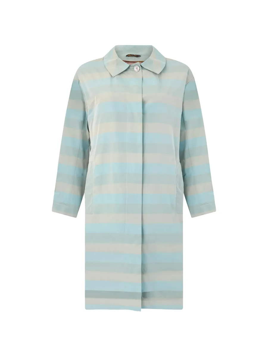 horizontal-stripe coat 1