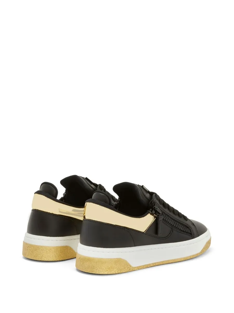 GZ94 double-zip low-top sneakers 6