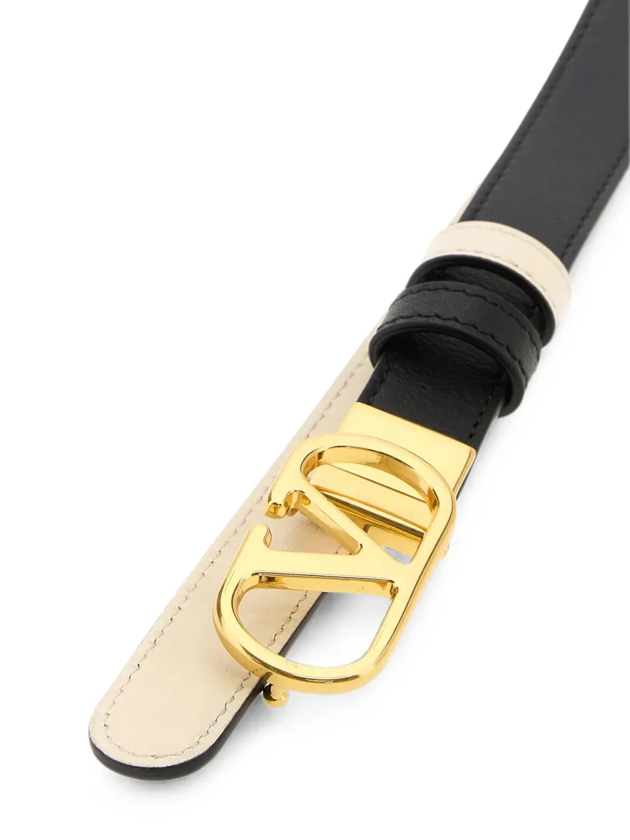 VLogo Signature leather belt 4