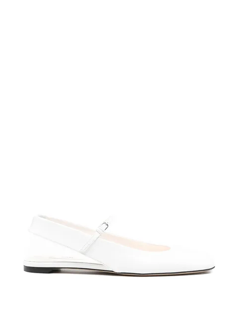 лакированные туфли Мэри Джейн с ремешком на пятке