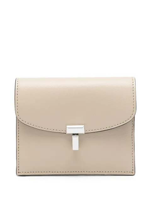 T-lock leather card holder