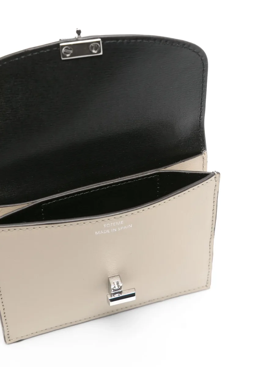 T-lock leather card holder 6