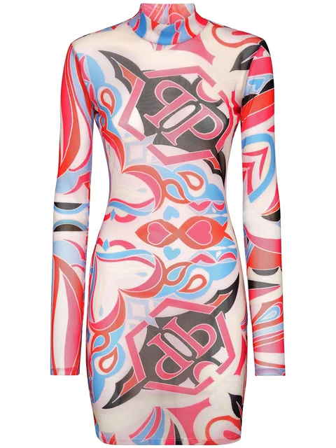 платье мини LS Colorful Circus
