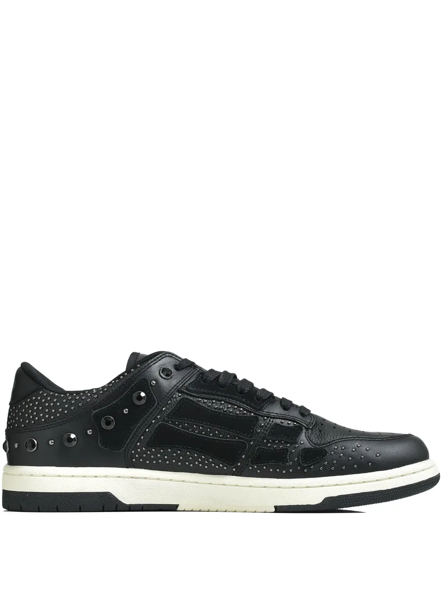 Skel studded lace-up sneakers 1