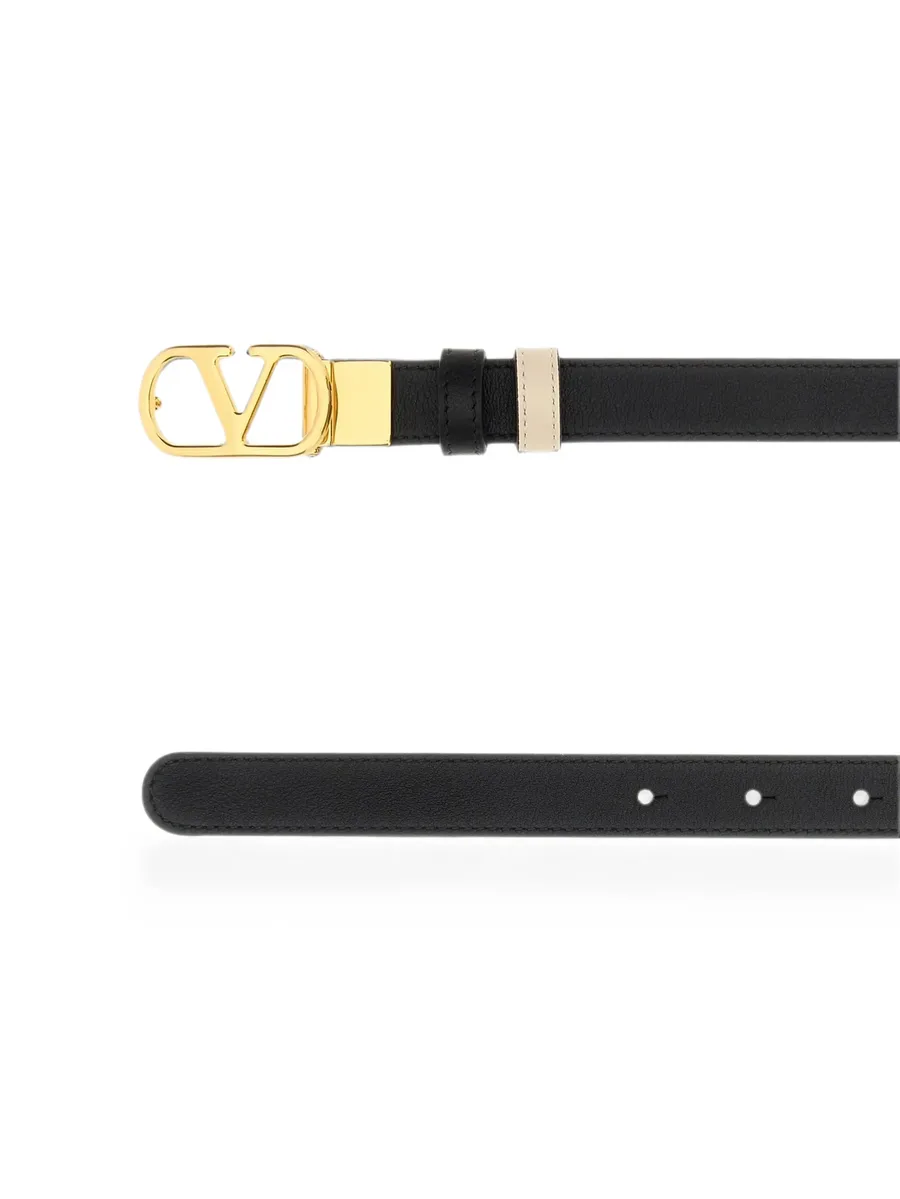 VLogo Signature leather belt 2
