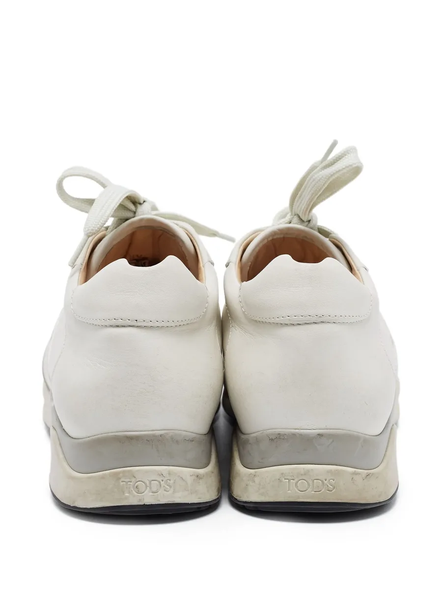 pre-owned panelled trainers 5