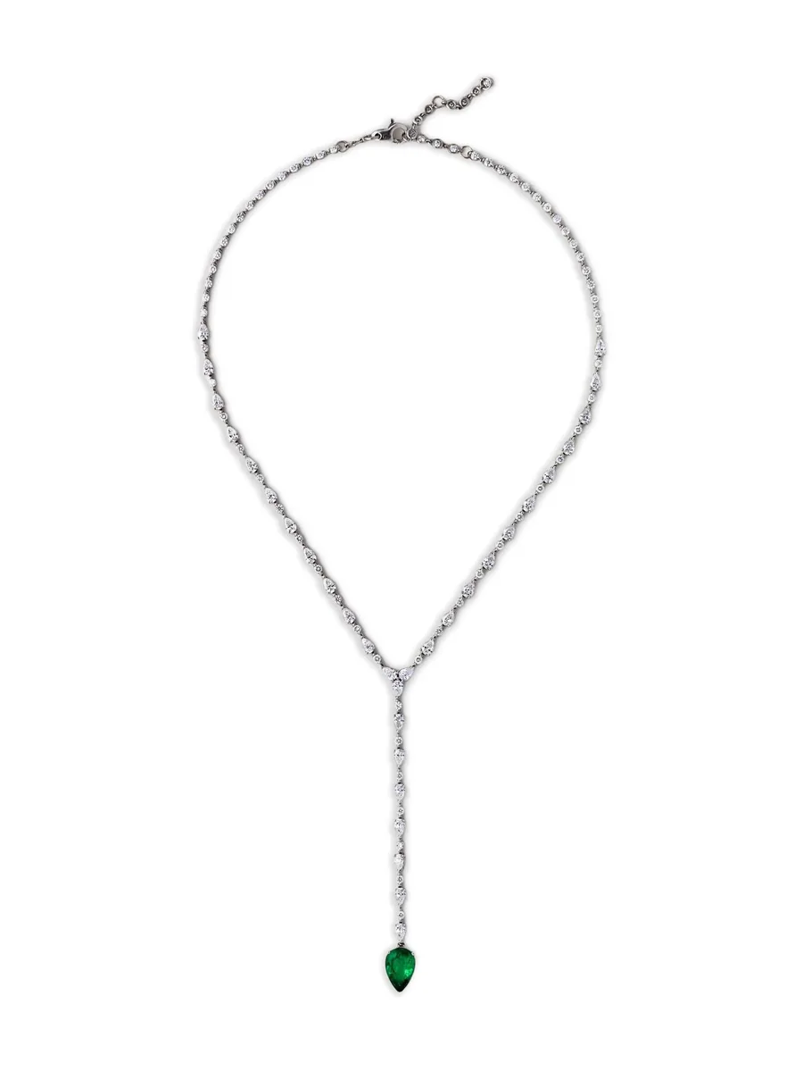 interchangeable multi-stone lariat necklace 2