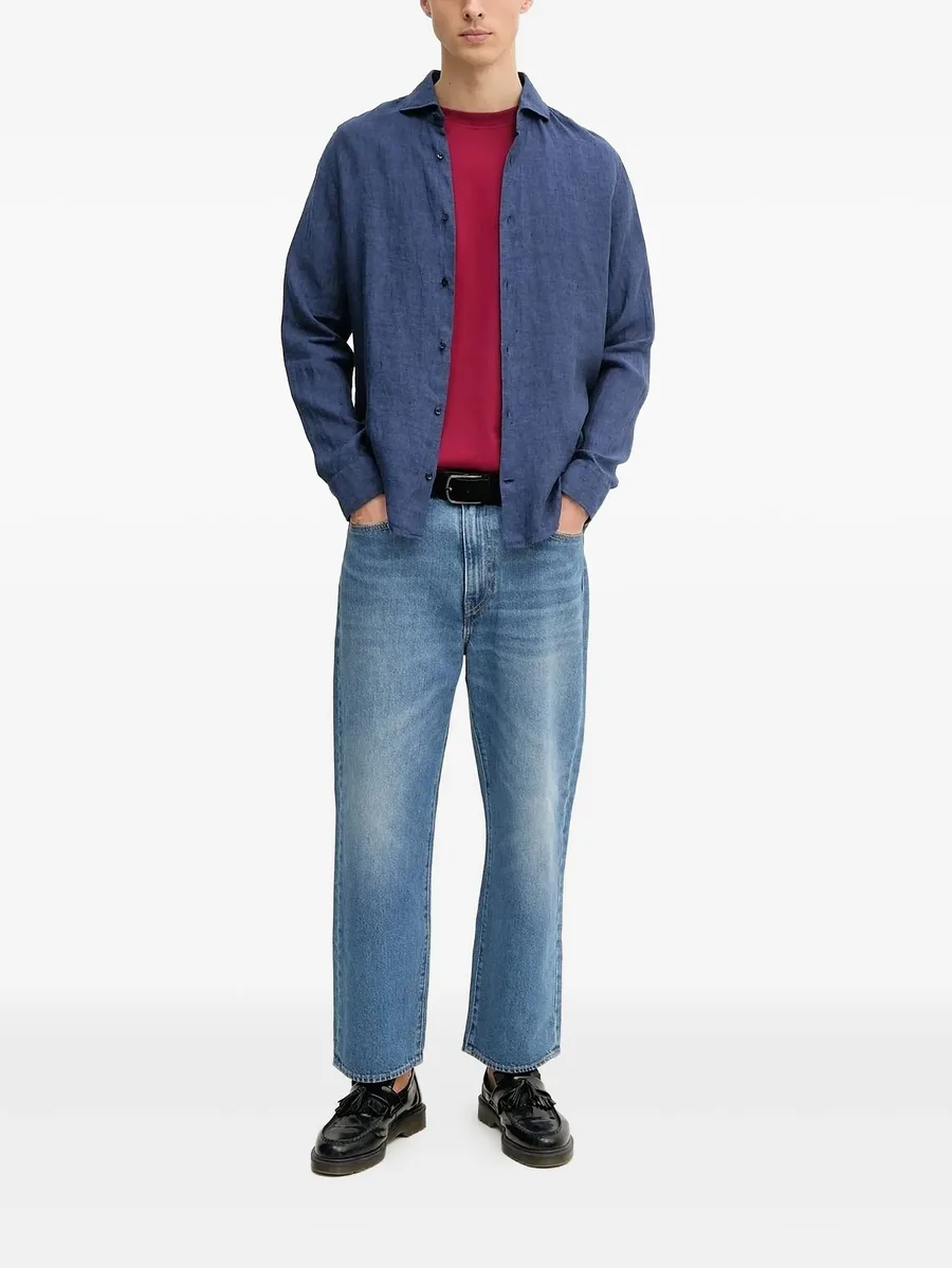 long-sleeve linen shirt 3