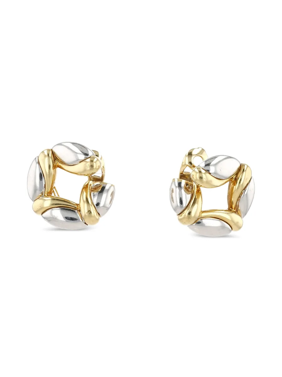 1990s yellow gold hoop earrings 4