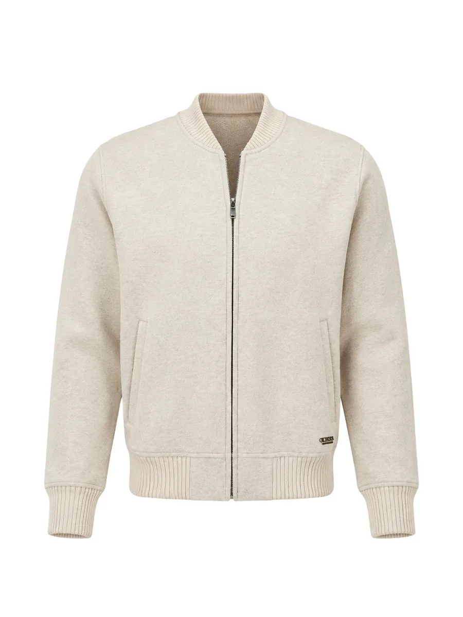 wool-blend bomber jacket 1