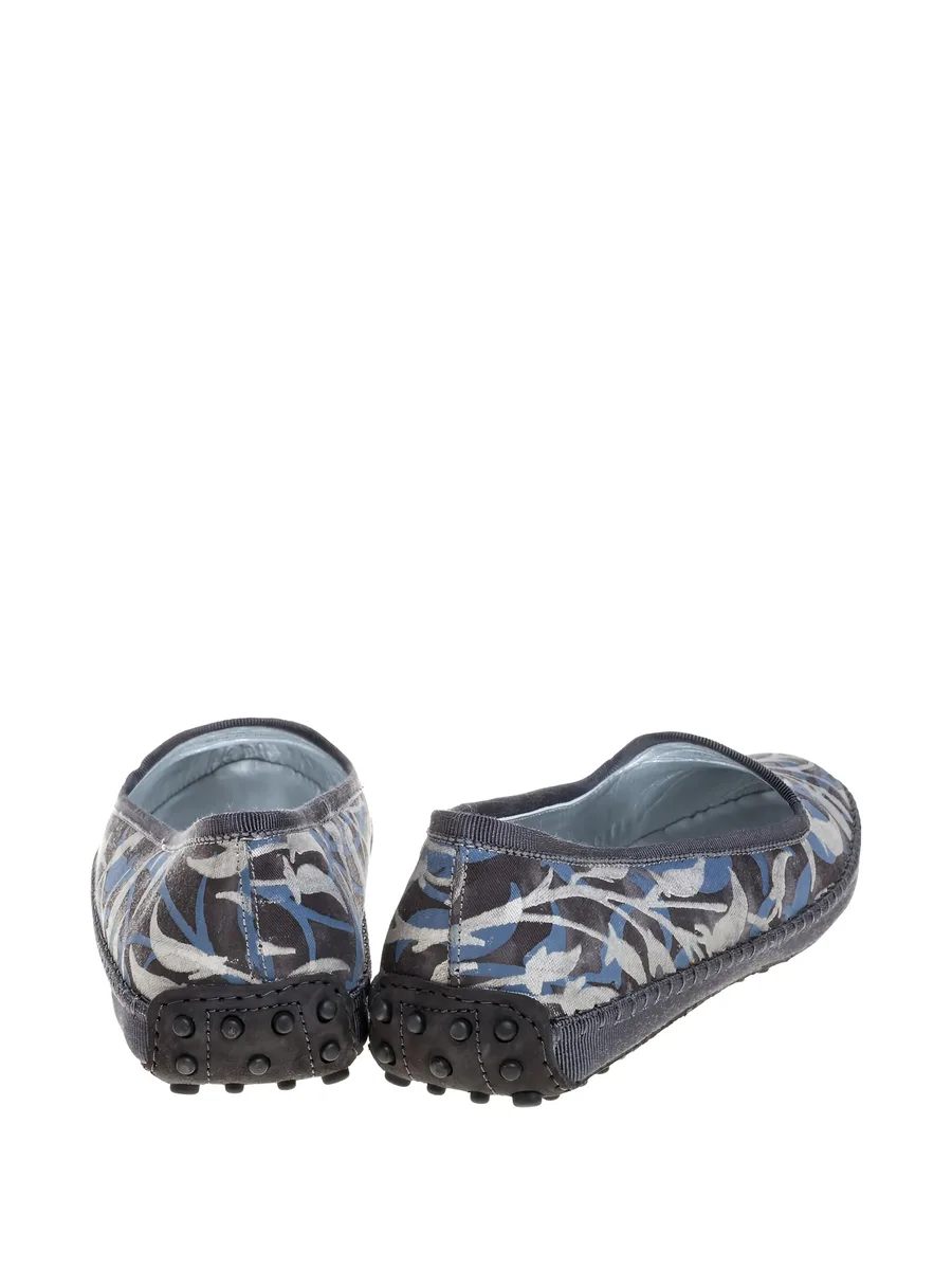 Gommino floral-print slip-on sneakers 8