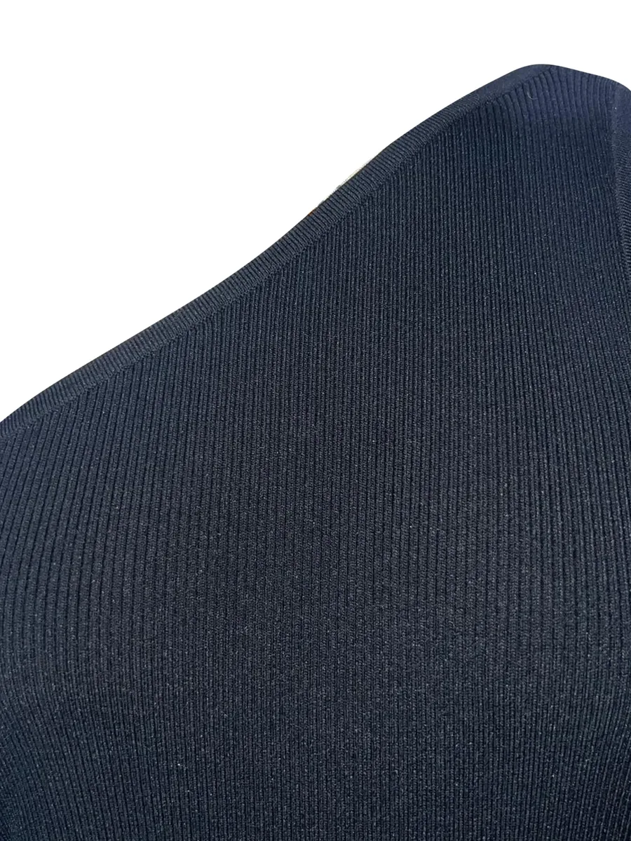 платье в рубчик 7
