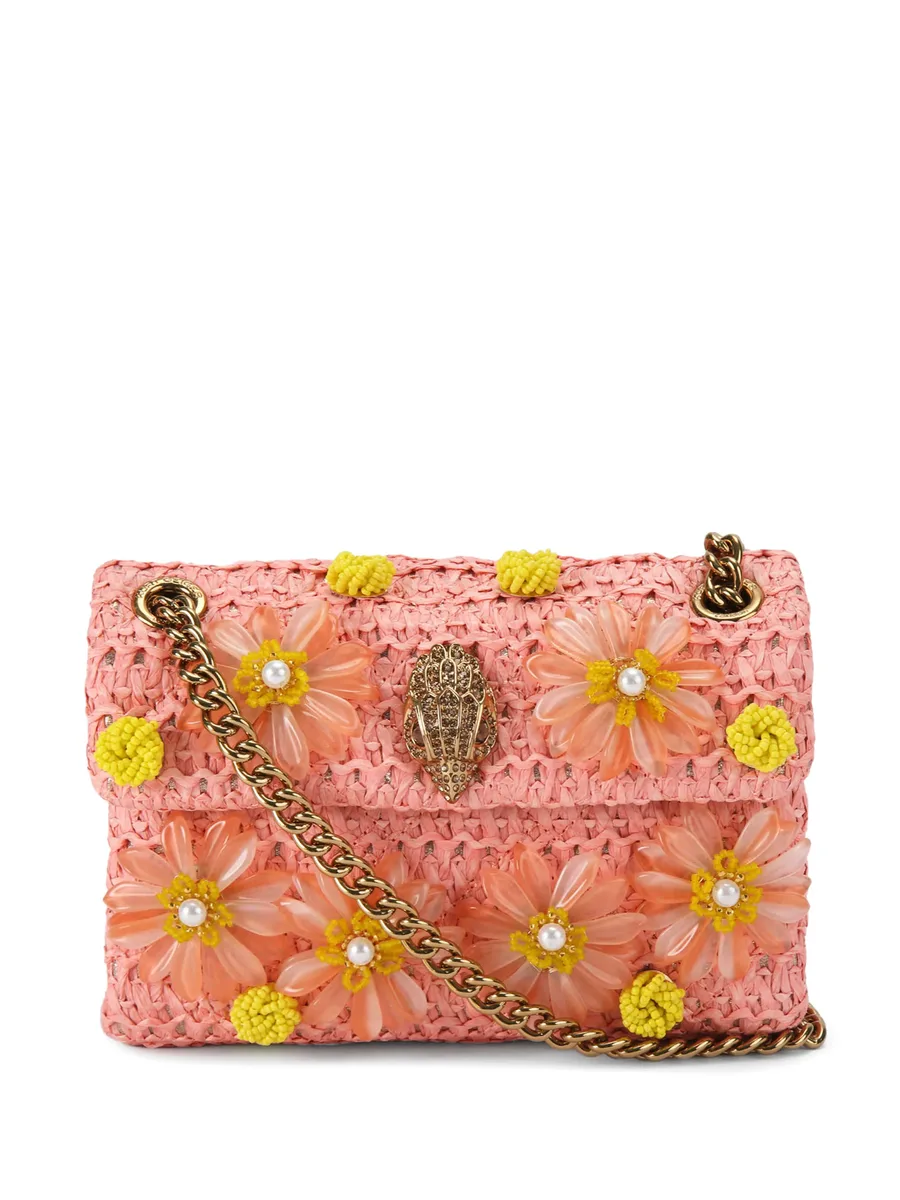 mini Raffia Kensington shoulder bag 2