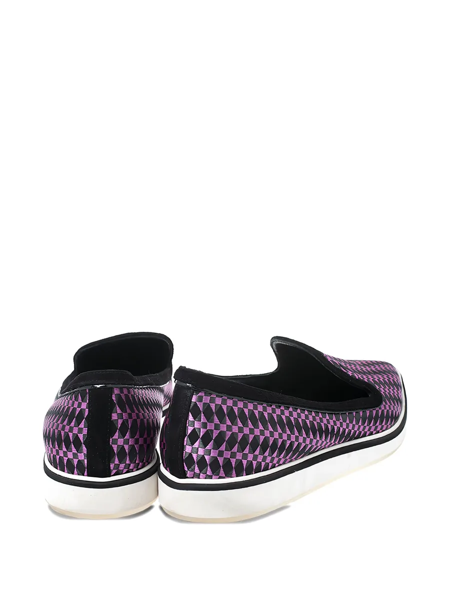 pre-owned Alona woven loafers 5