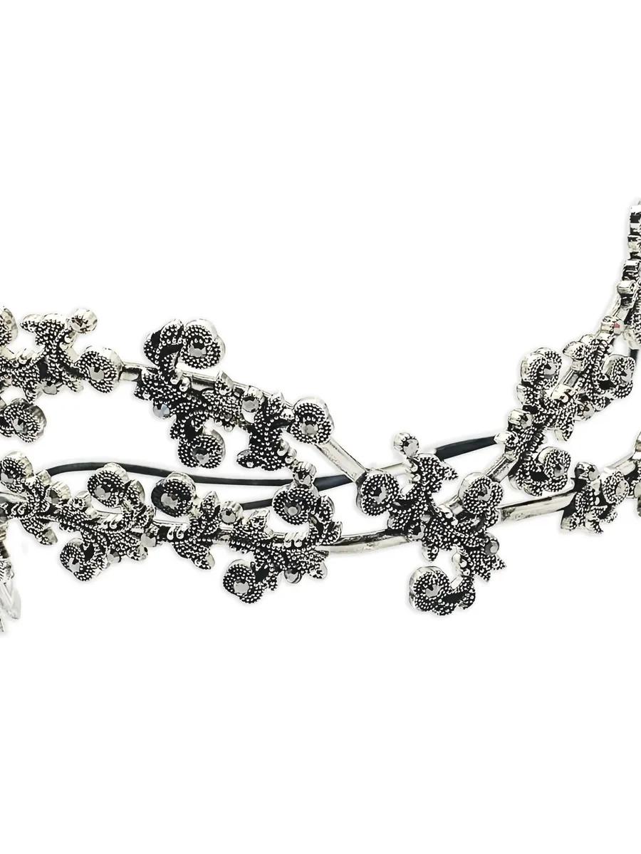 1990s Foliate crystals high tiara 5