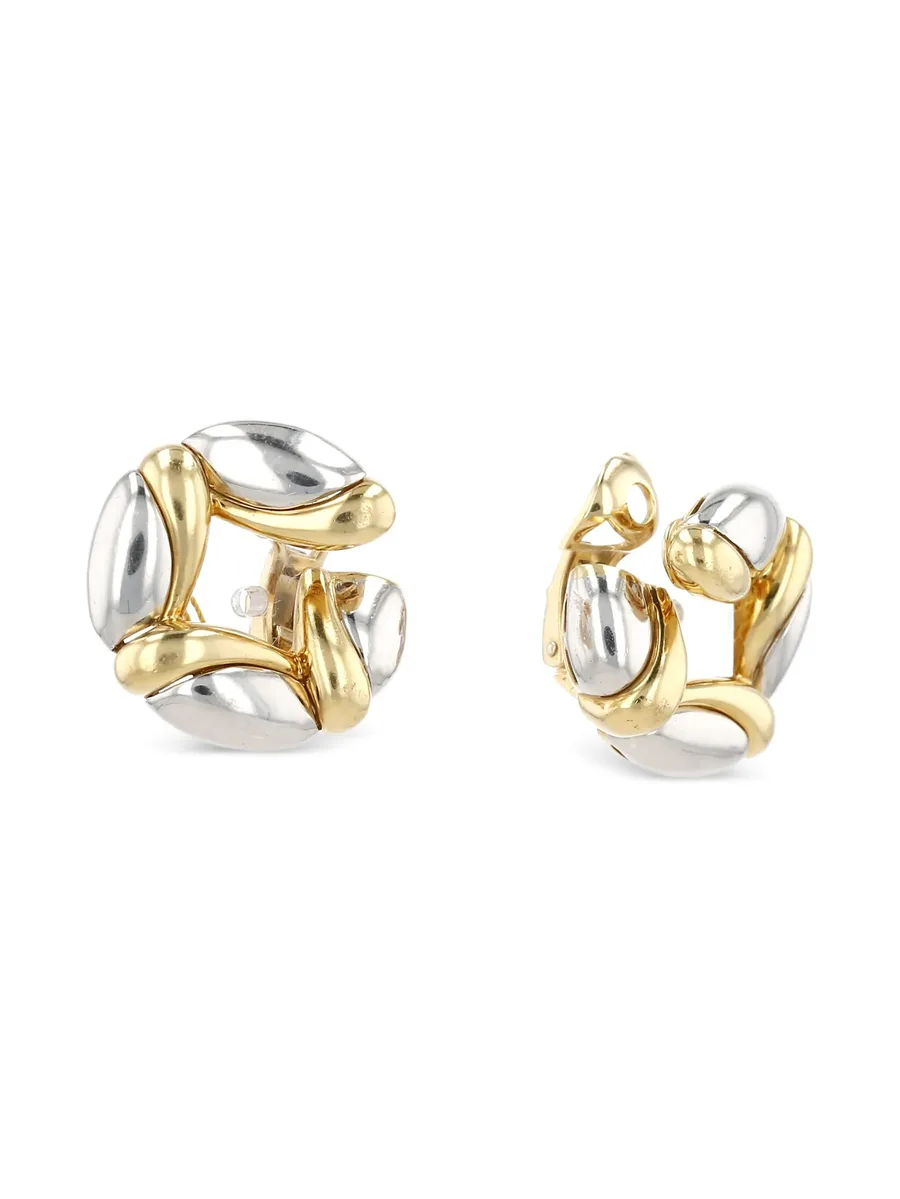 1990s yellow gold hoop earrings 7