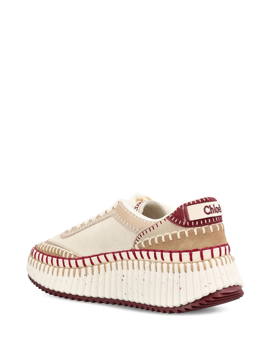 Nama textured-sole lace-up sneakers 7