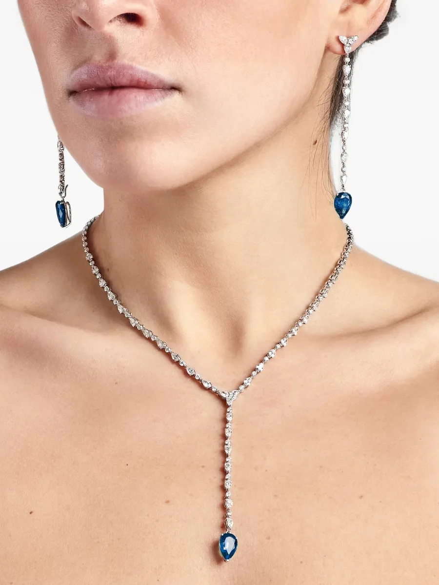 interchangeable multi-stone lariat necklace 5