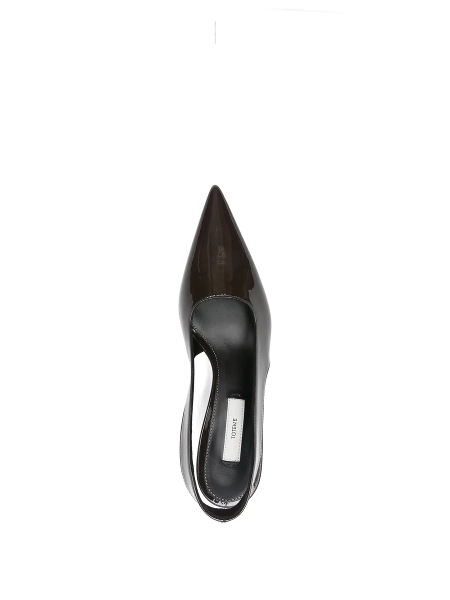 slingback calf leather pumps 8