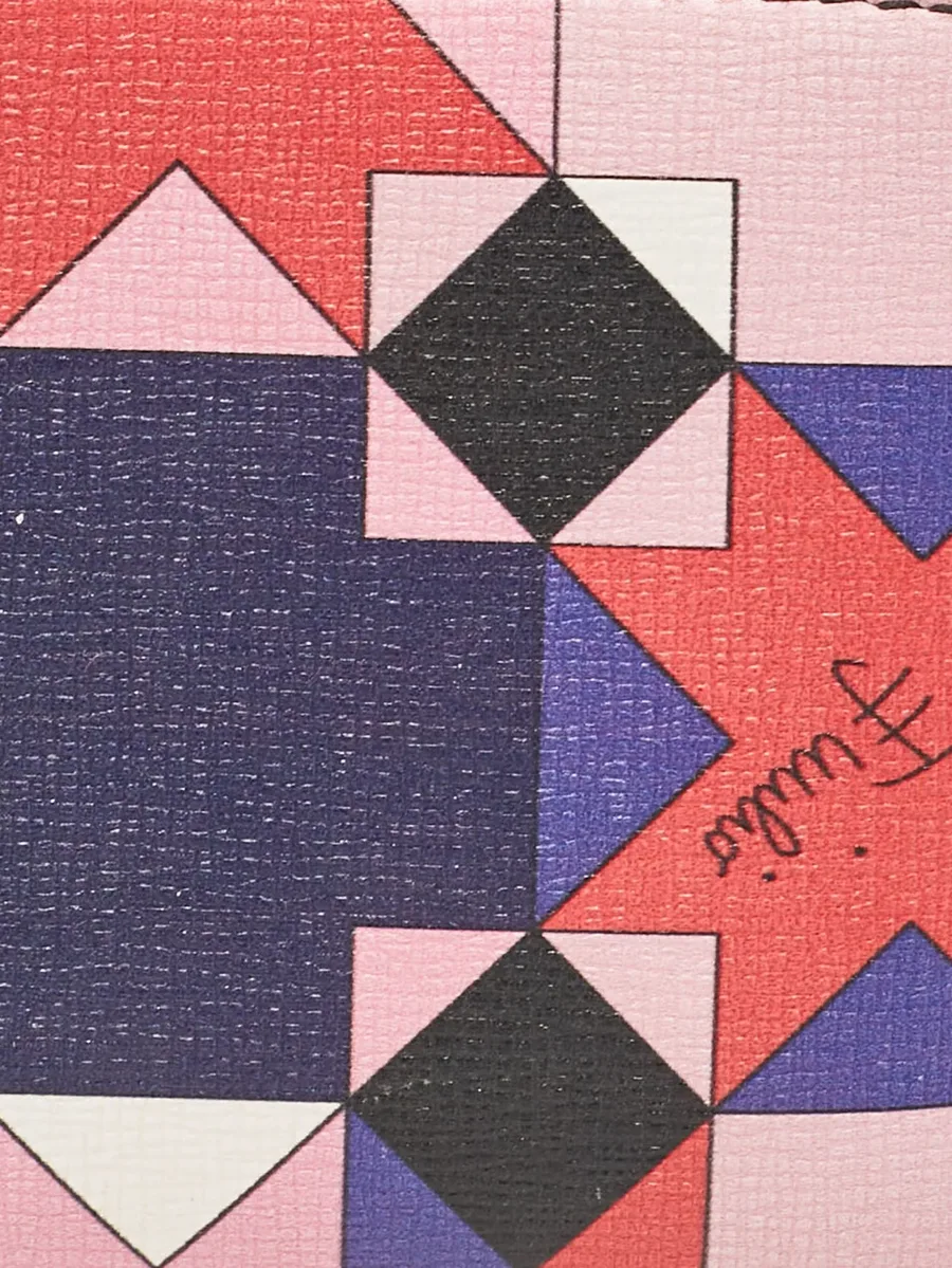 geometric-print wallet 7