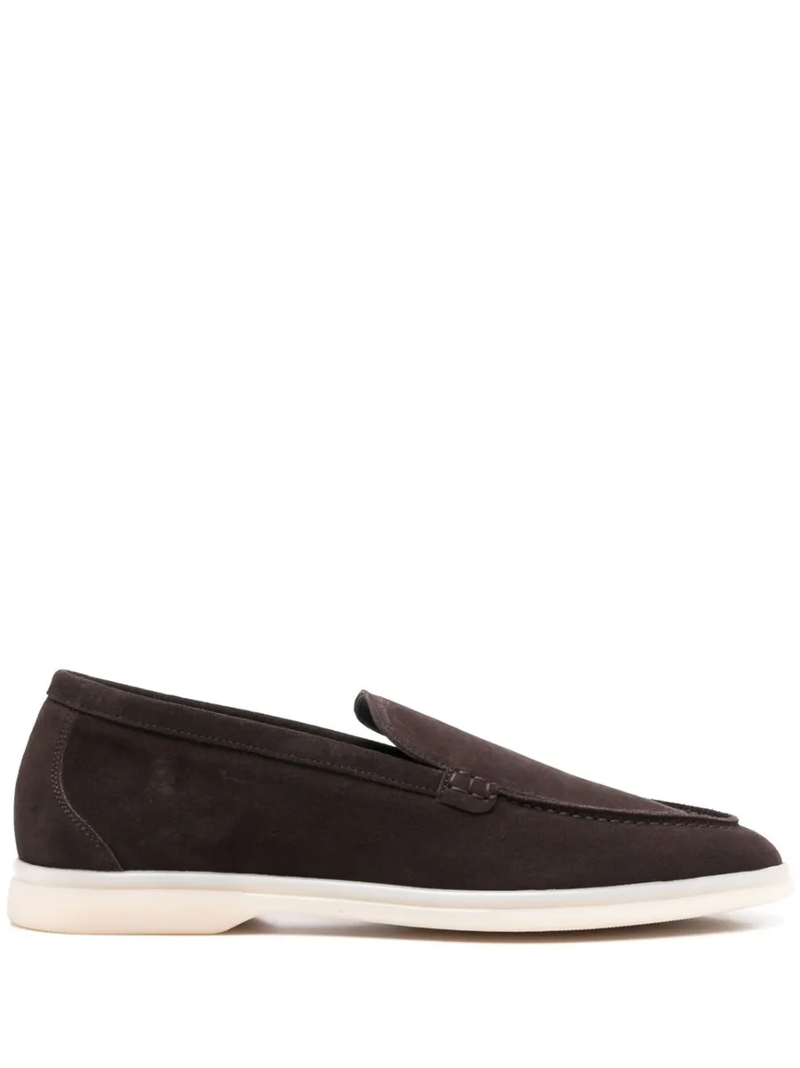 Ludovica suede loafers 1
