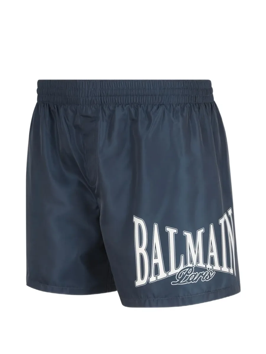 logo-print swim shorts 5