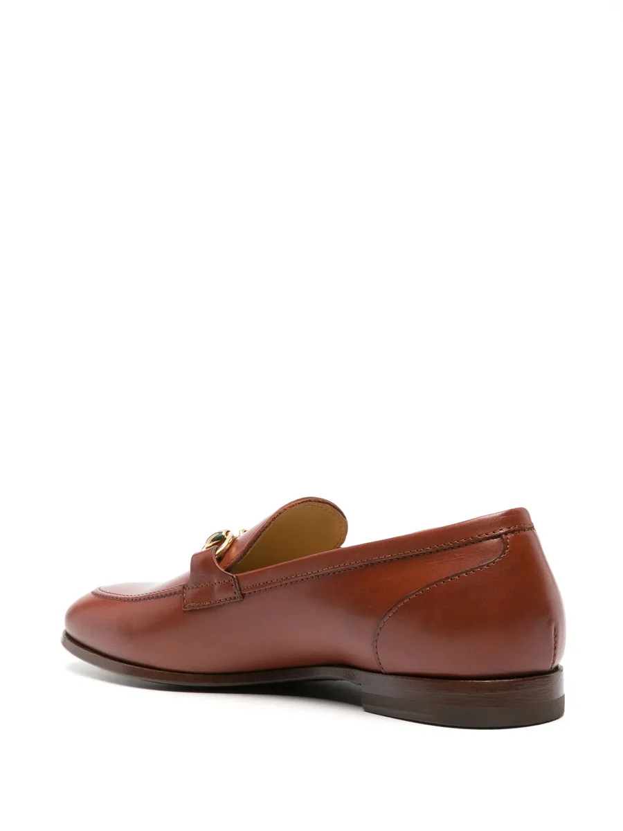 horsebit-detail leather loafers 5
