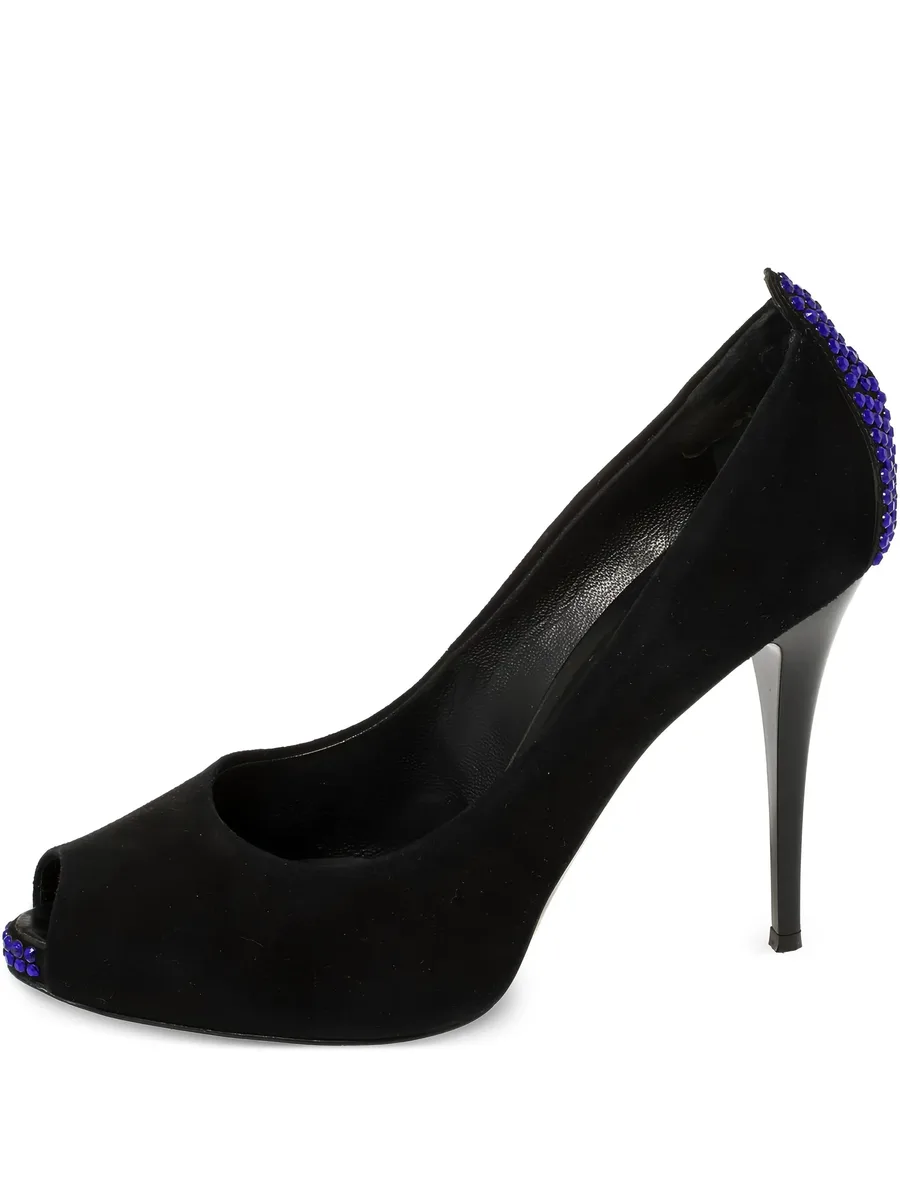 pre-owned 105mm spike-stud sandals 1