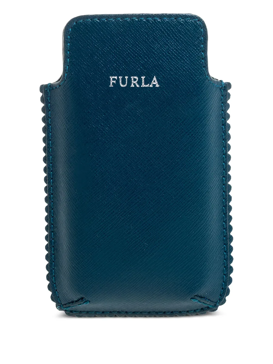 leather scalloped-edge phone case 2