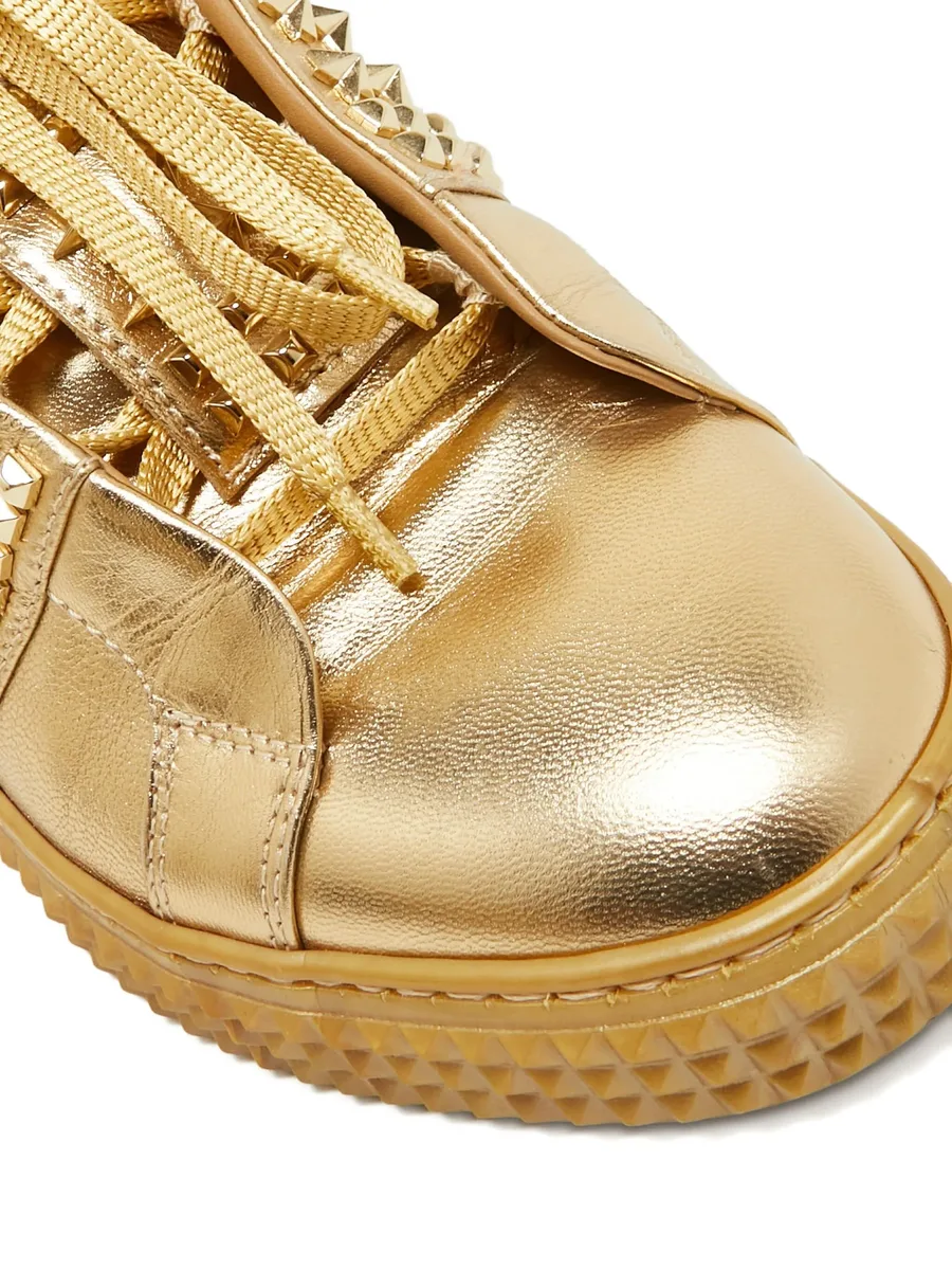 studded leather sneakers 7