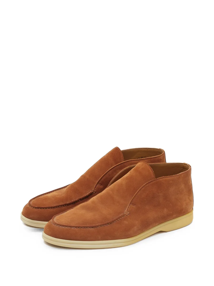 Open Walk suede ankle boots 2