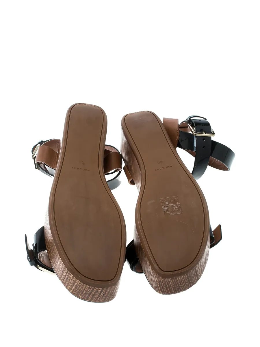 45mm platform heeled sandals 10