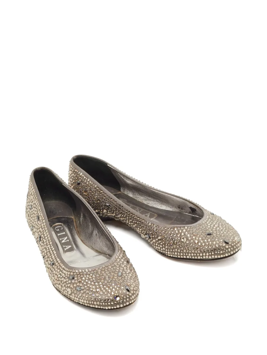 crystal-embellishment ballet flats 9