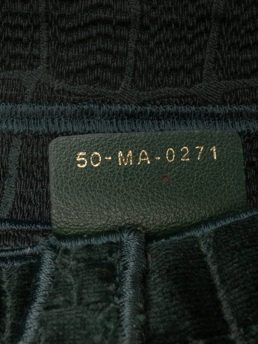 сумка на плечо Velvet Crocodile Effect Saddle Bag (2021 год) 14