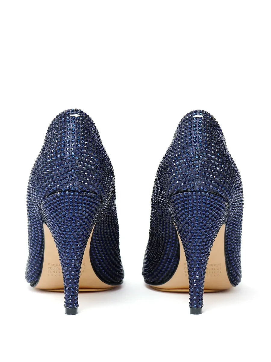 Tabi 110mm rhinestone-embellished pumps 6