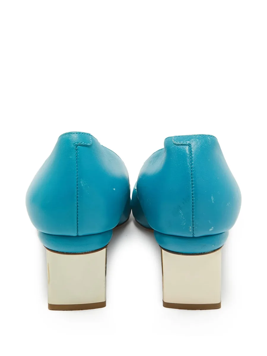 leather heeled pumps 7