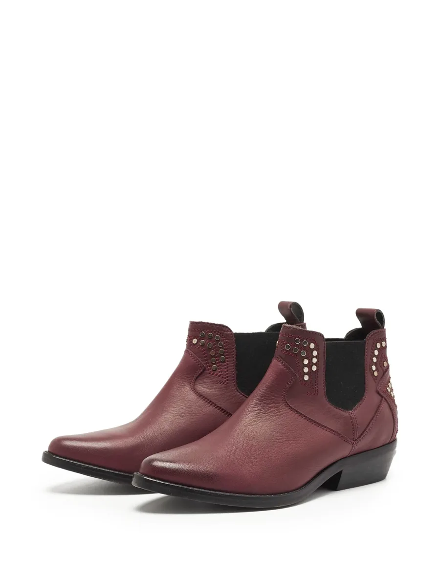 pre-owned Thylana stud-embellished cowboy boots 3
